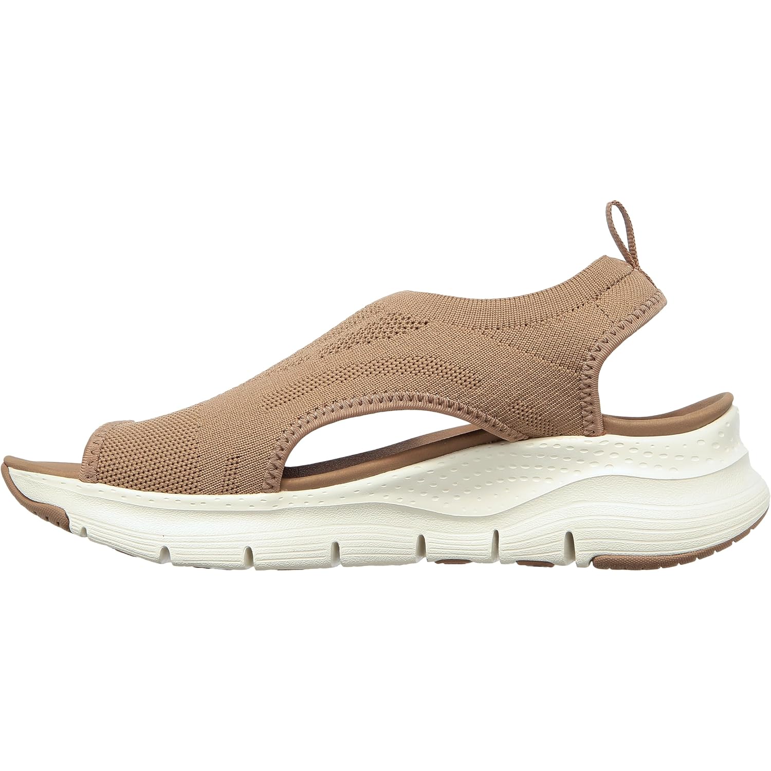Skechers Women'S Arch Fit - City Catch Womens Knit Slip-On Sandals