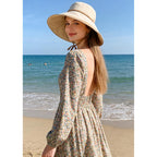 Sun Hats for Women-Large Wide Brim-Summer UV-Protection Outdoor Fishing Hat Packable Beach Bucket Cap Beige