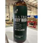 Artnaturals Tea Tree Body Wash 16 Fl Oz - Extra Strength Shower Gel With Rosemary & Oregano - For Acne, Athlete'S Foot, Jock Itch, Ringworm & Body Odor - Men & Women, Sulfate & Paraben Free
