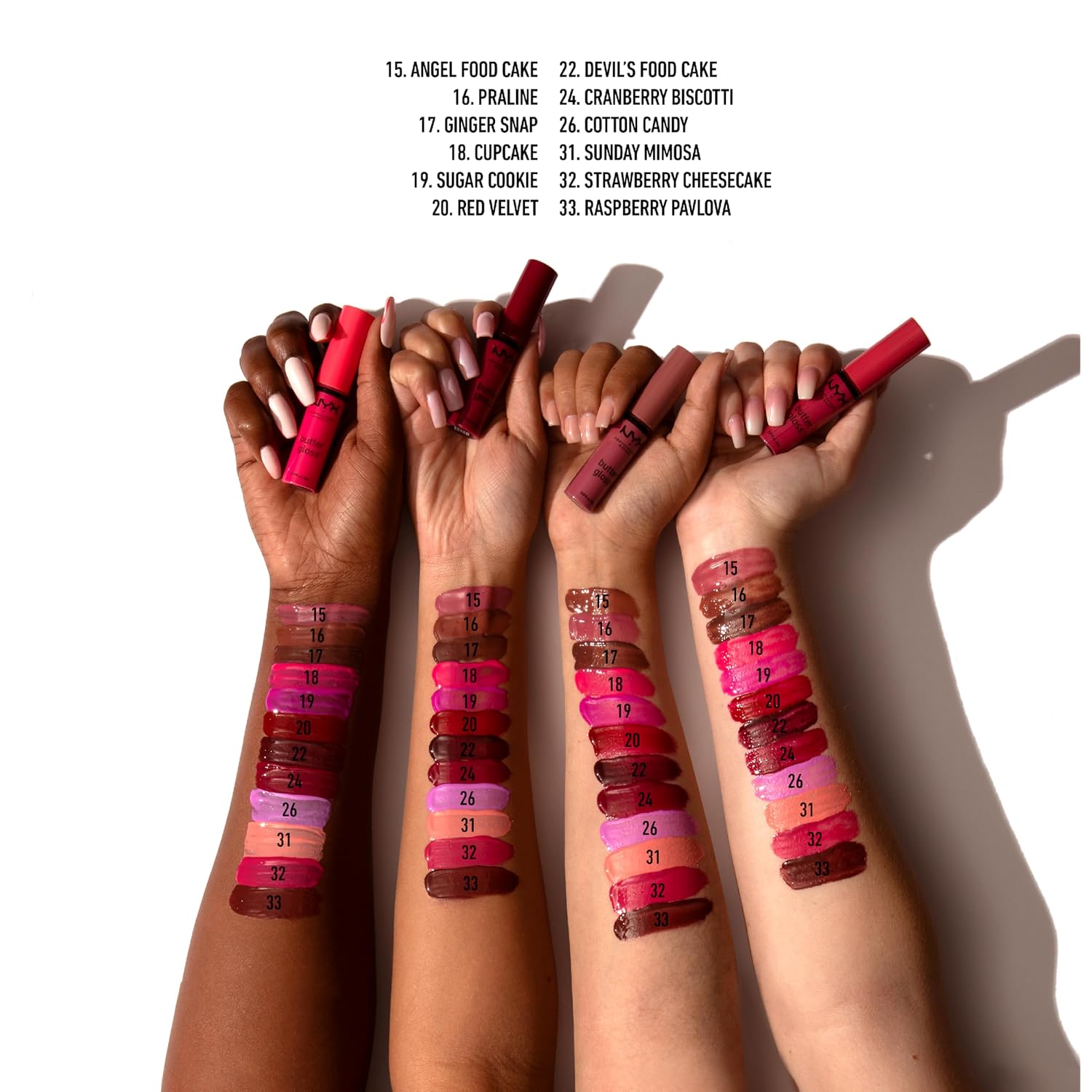 Nyx Professional Makeup Butter Gloss, Non-Sticky Lip Gloss - Tiramisu (Brown)