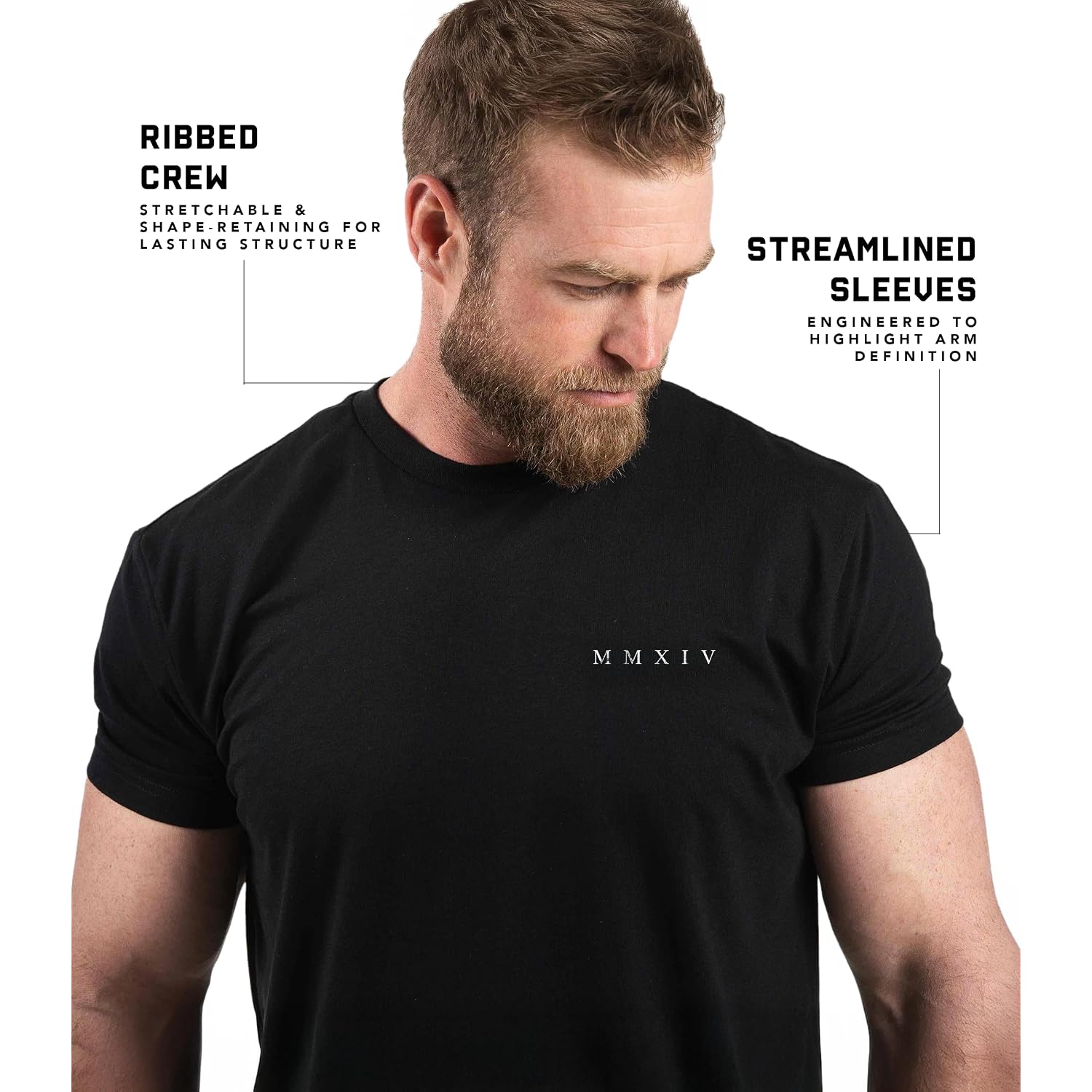 Gymreapers Skull Moisture Wicking T-Shirts For Men - Short Sleeve Workout Gym Shirts - Running Athletic Tees & Dry Fit Tshirt