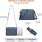 Genuine Leather Crossbody Bags For Women Small Ladies Handbags And Purses With Card Slots