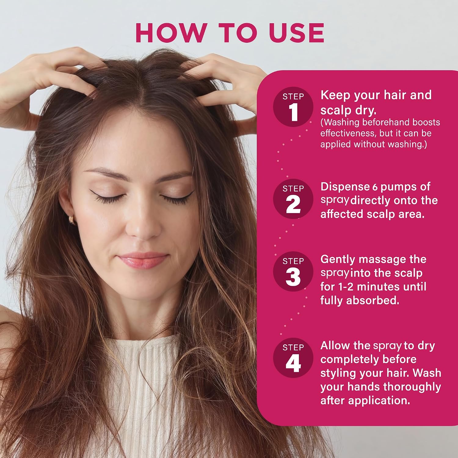 5% Minoxidil Spray For Women Hair Growth: Extra Strength Hair Regrowth Treatment – Revitalize Hair Follicles & Regrow Thicker, Fuller Hair – Hair Loss Solution - 2 Packs