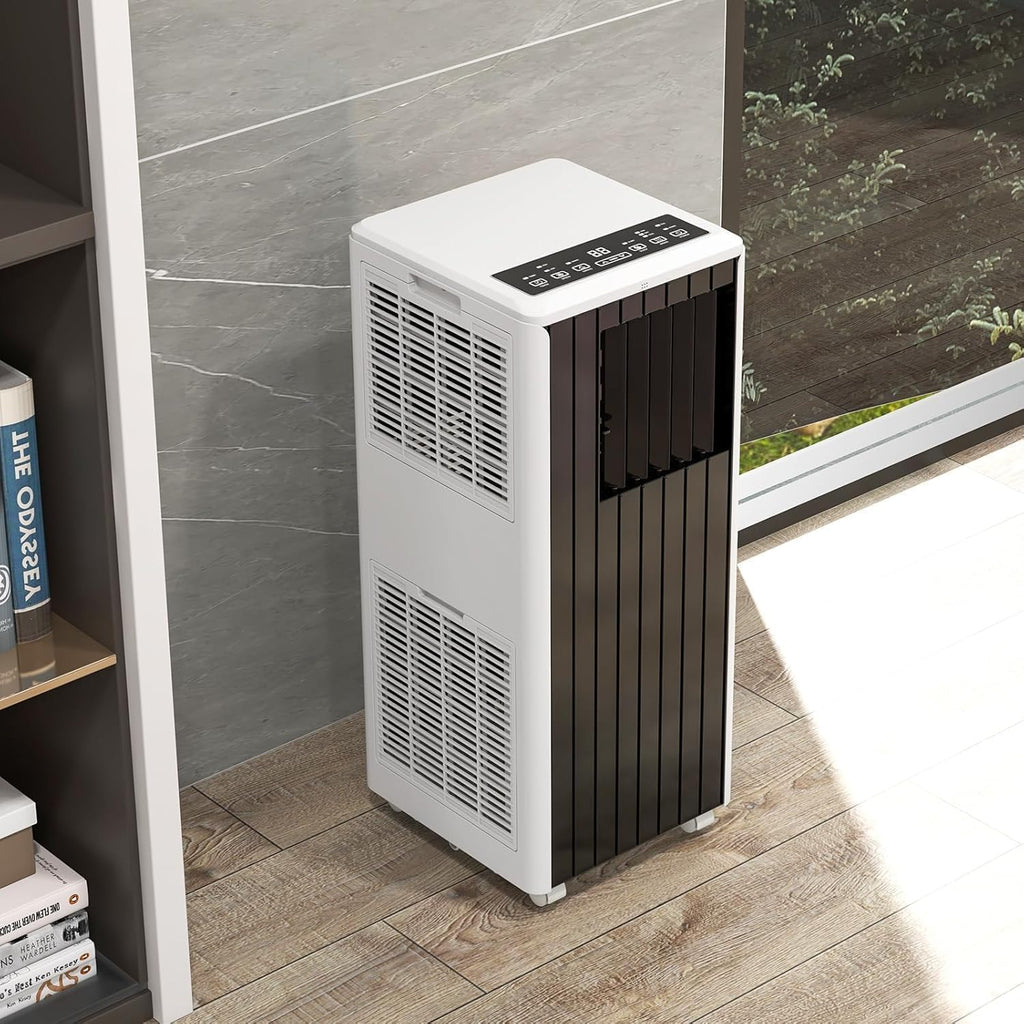 Garvee 3-In-1 Portable Air Conditioner, 8000 Btu (5000 Btu Sacc) Ac Unit | With Energy Saving, Window Kit & Remote, 24H Timer, Dehumidifier & Fan Cools 350 Sq. Ft For Bedroom, Home Office