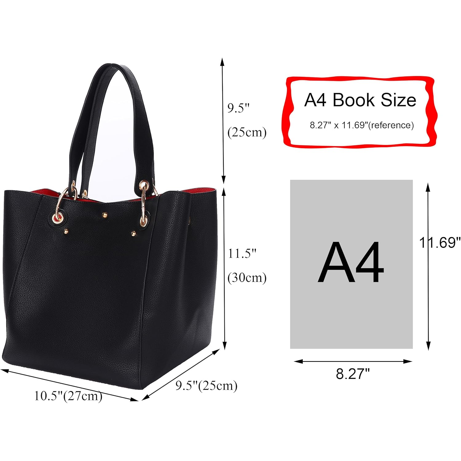 sqlp Large Work Tote Bag for Women Designer Purses and Handbags Big Bucket bags Ladies Travel Crossbody Purse