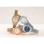 Armitron Women's Genuine Crystal Accented Bracelet Watch, 75-2475