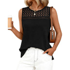Btfbm Tank Top For Women 2026 Sleeveless Shirts Waffle Knit Vest Crew Neck Casual Outfits Loose Blouses Summer Tops