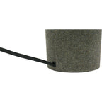 Bloomingville Grey Wool Blend Matching Shade (Set Of 2 Table Lamp Set, 12" L X 12" W X 14" H, Ah0898Set