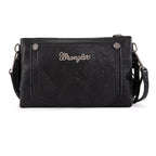 Wrangler Crossbody Small Purse for Women Wristlet Fringe Bag Western Purse