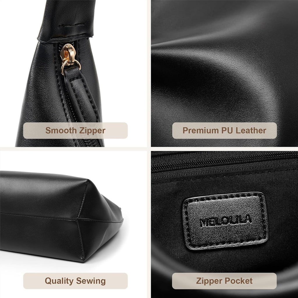Small Hobo Bag Crescent Bag Y2K Purse Everyday Purse Trendy Purses For Women 2026