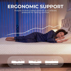 6 Inch Twin Cooling Gel Memory Foam Mattress, Medium Feel Comfort & Support With Pressure Relief, Breathable Memory Foam, Certipur-Us Certified, Mattress In A Box (Twin, 6 In)