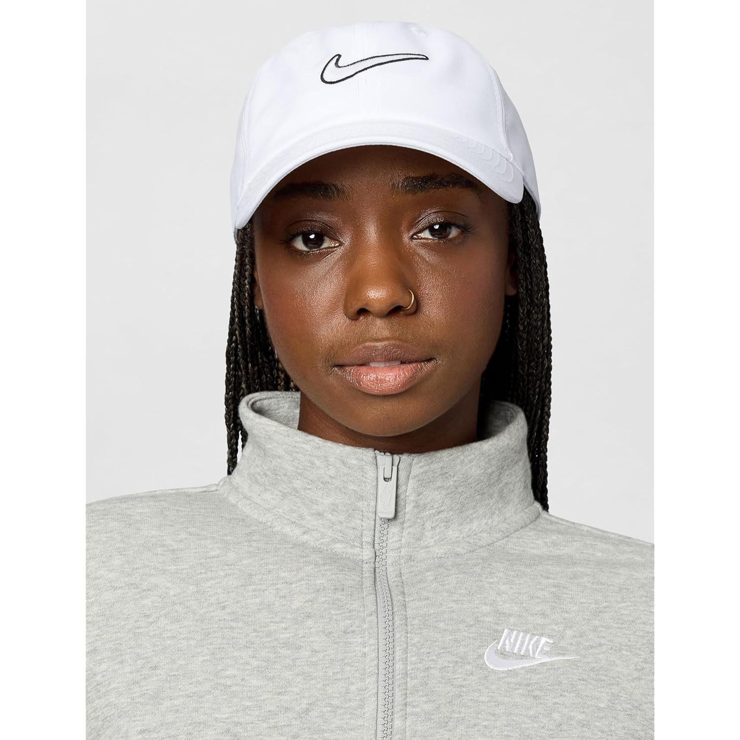 Nike Unisex Adult Club Unstructured Swoosh Cap Hat | Mens and Womens