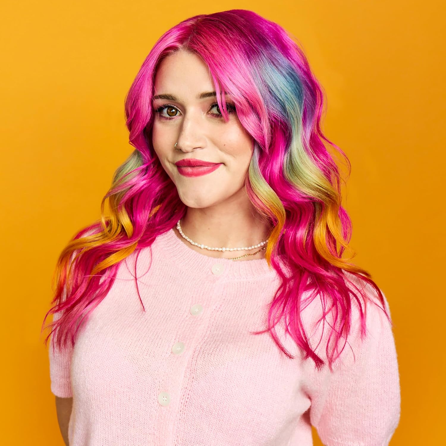 ARCTIC FOX Vegan and Cruelty-Free Semi-Permanent Hair Color Dye (4 Fl Oz, VIRGIN PINK)