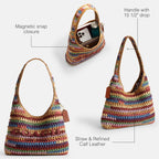 Coach Brooklyn Shoulder Bag 28 In Straw