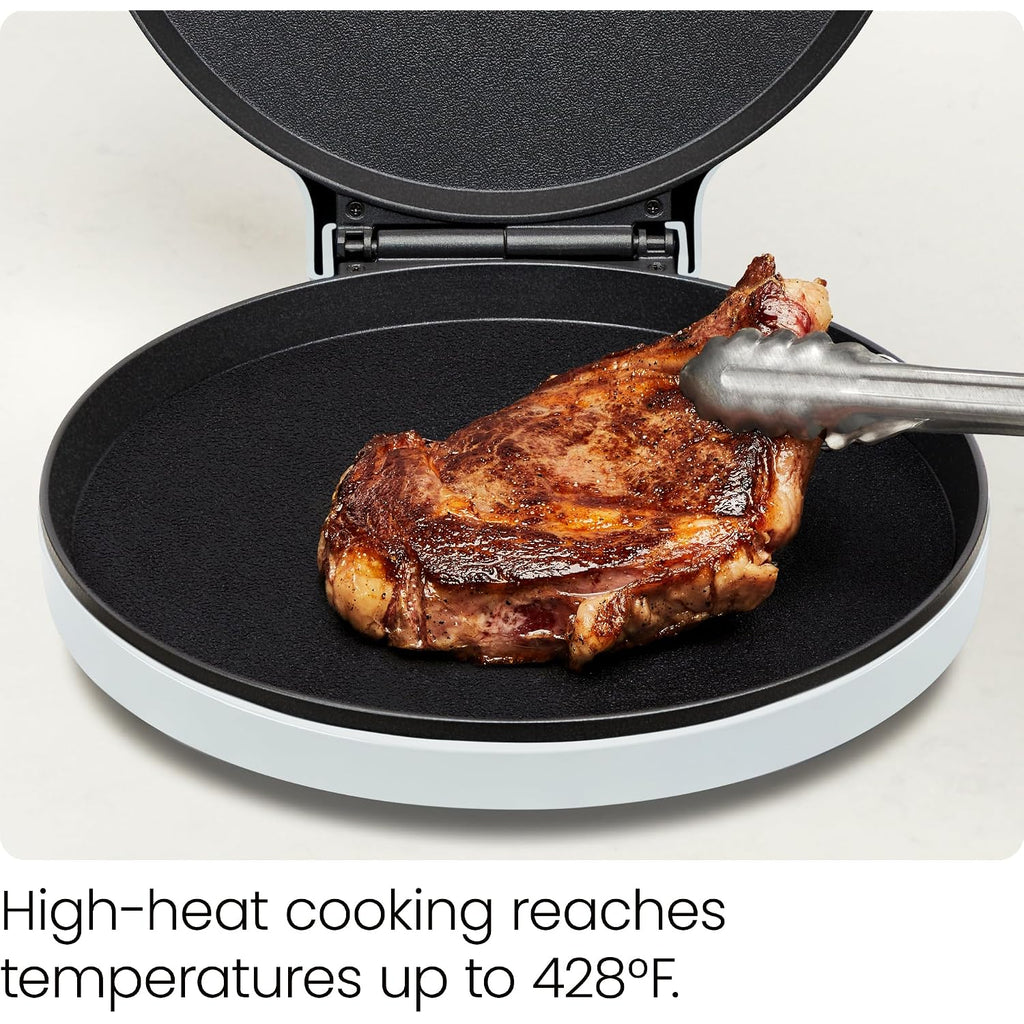 Chefman Everything Maker & Pizza Oven – 1440W Countertop Electric Pizza Maker With 12” Nonstick Cooking Plates, Plus Makes Quesadillas, Omelettes And More, With Indicator Lights And Vertical Storage
