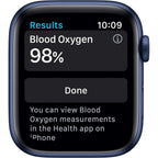 Apple Watch Series 6 (Gps, 44Mm) - Blue Aluminum Case With Deep Navy Sport Band (Renewed)