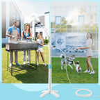 Stand Misters For Outside Patio, Standing Misters With Adjustable 46In Height, 5 Brass Nozzles And 26Ft Line, Standing Misting Cooling System For Bbq, Patio, Pool, And Outdoor Water Fun