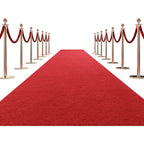 HOMBYS 450 GSM Extra Thick 3x10 ft Red Carpet Runner for Partys & Events, Heavy-Duty Felt Aisle Runway Rug for Steps, Prom Proposal & Wedding Ceremony Decorations, Hollywood Oscars for VIP Awards