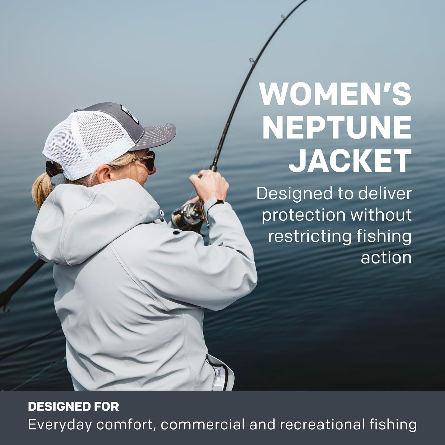 Grundéns Women’S Neptune Commercial Fishing Jacket - Waterproof, Adjustable