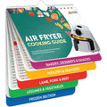 Air Fryer Cheat Sheet Magnets Cooking Guide Booklet - Air Fryer Cookbooks - Air Fryer Liners - Air Fryers Kitchen Gifts Gadgets 2026 - Air Fryer Accessories - Air Fryer Cooking Guide