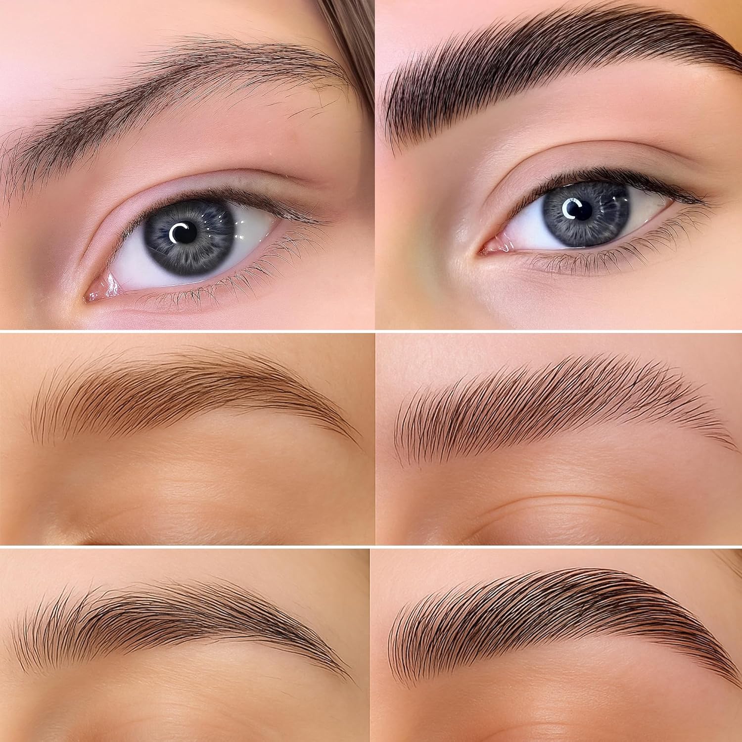 CLIONE PRIME At Home Brow Lamination Kit - DIY Eyebrow Lamination Kit Professional Eye Brow Perm Kit Instant DIY Eyebrow Lift Kit for Fuller Thicker Brows Lasts For Upto 8 Weeks