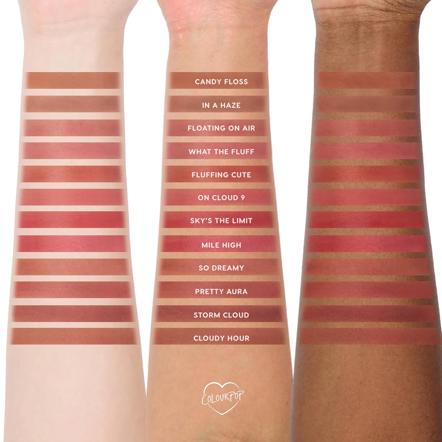 Colourpop Cloud Whip Liquid Lipstick for Women - Blurring Lip Stick with a Soft Finish - Infused with Marshmallow, Cloudberry & Hyaluronic Acid - Creamy & Non-Drying - What the Fluff (0.12 Fl oz)