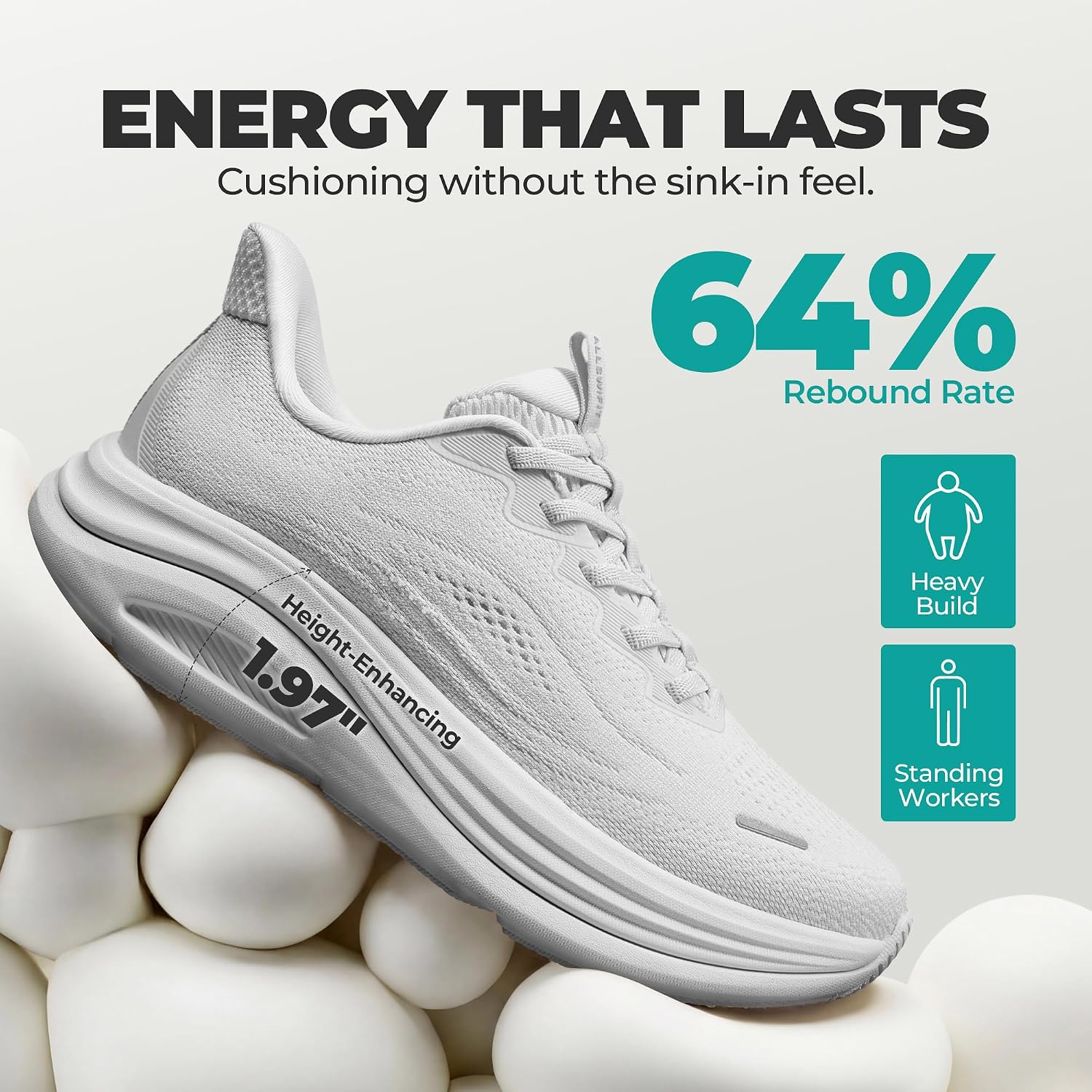 Allswifit Women'S Slip On Walking Shoes Hands-Free Cushion Running Tennis Comfortable Arch Support Gym Workout Athletic Fashion Sneakers Stedicloud