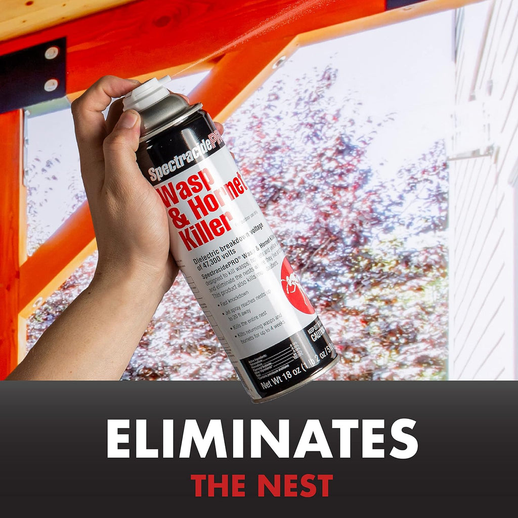 Spectracidepro Wasp & Hornet Killer 18 Ounces, 20-Foot Jet Spray