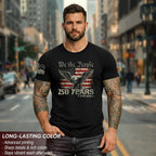 250Th Anniversary Usa T-Shirt, Patriotic Shirts For Men | This Patriotic 1776-2026 Shirt Honors The Historic Anniversary Milestone, Delivering A Classic Graphic Tee For Men.