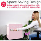 Frigidaire Efr176 1.6 Cu. Ft. Retro Bar Fridge With Side Bottle Opener (Pink)