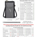 S-Zone Small Crossbody Bags For Women Cell Phone Purse Rfid Blocking Wallet Purses With Credit Card Slots
