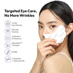 Collagen Eye Patches Premium Pdrn Under Eye Patches For Wrinkles With Peptides Firming & Hydrating Korean Skincare Eye Mask For Women, 5 Sheets