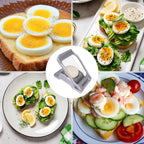 Egg Slicer For Hard Boiled Eggs Egg Cutter Strawberry Slicer Heavy Duty Aluminium Tomato Slicer Stainless Steel Wire Multipurpose Egg Slicer Dicer For Soft Fruit Mushroom Home Use