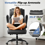 Ergonomic Office Chair, Desk Chair With Adjustable Lumbar Support