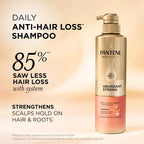 Pantene Abundant & Strong Shampoo, Strengthens Scalp'S Hold On Hair Roots, 13.5 Oz