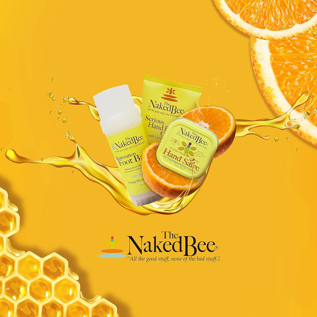 The Naked Bee Orange And Blossom Honey Moisturizing Hand And Body Lotion, 6.7 Ounce