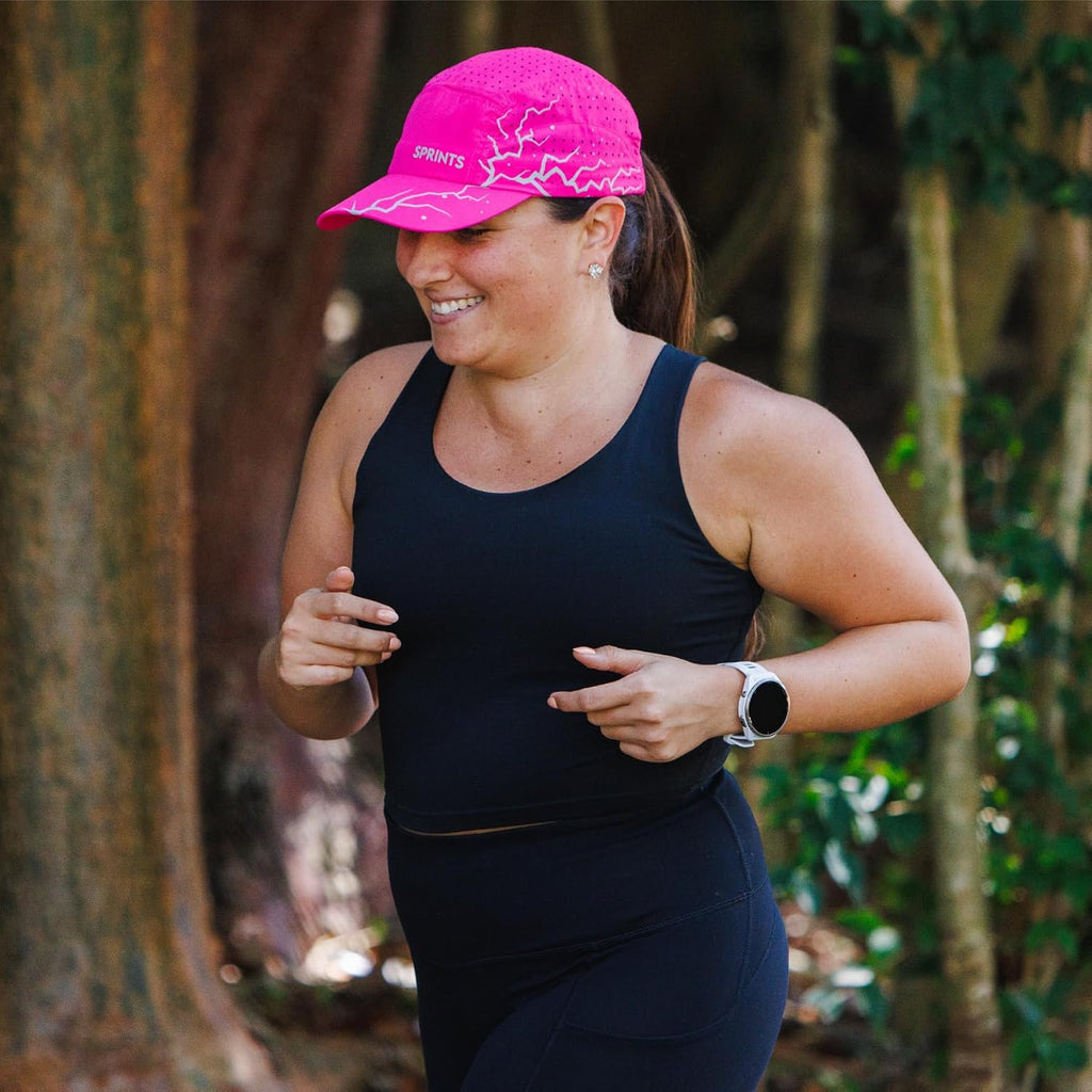 Sprints Race Day Performance Hyperg Racing Cap | The Lightweight, Quick Dry, Running, Sport Hat, One Size, Unisex
