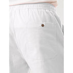 Comdecevis Men'S Linen Shorts With Comfort Stretch Casual Easy Shorts 7" Lightweight For Summer Beach