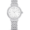 Swarovski Imber Watch, Swiss Made, Metal Bracelet, Silver Tone, Stainless Steel
