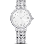 Swarovski Imber Watch, Swiss Made, Metal Bracelet, Silver Tone, Stainless Steel