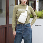 Anti Theft Small Sling Bag For Women Cross Body Bag Trendy, Rfid Fanny Packs Vegan Leather For Women Travel Belt Purse