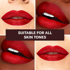 The Lip Bar - Nonstop Liquid Matte Lipstick, Bawse Lady (Blue Red) - High Pigment - One Swipe - Long Lasting - Jojoba Oil, Vitamin E - Vegan, Gluten Free, Cruelty Free - Makeup & Cosmetics - .24 fl oz