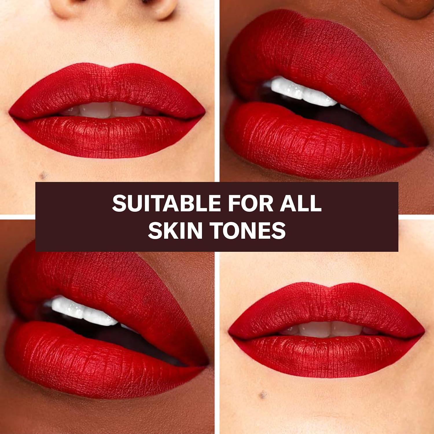 The Lip Bar - Nonstop Liquid Matte Lipstick, Bawse Lady (Blue Red) - High Pigment - One Swipe - Long Lasting - Jojoba Oil, Vitamin E - Vegan, Gluten Free, Cruelty Free - Makeup & Cosmetics - .24 Fl Oz
