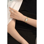 Golden Maple Watches For Women, Small Oval Stainless Steel Case, Mother Fo Pearl Dial, Dainty Ladies Watches, Luxury Gifts For Her