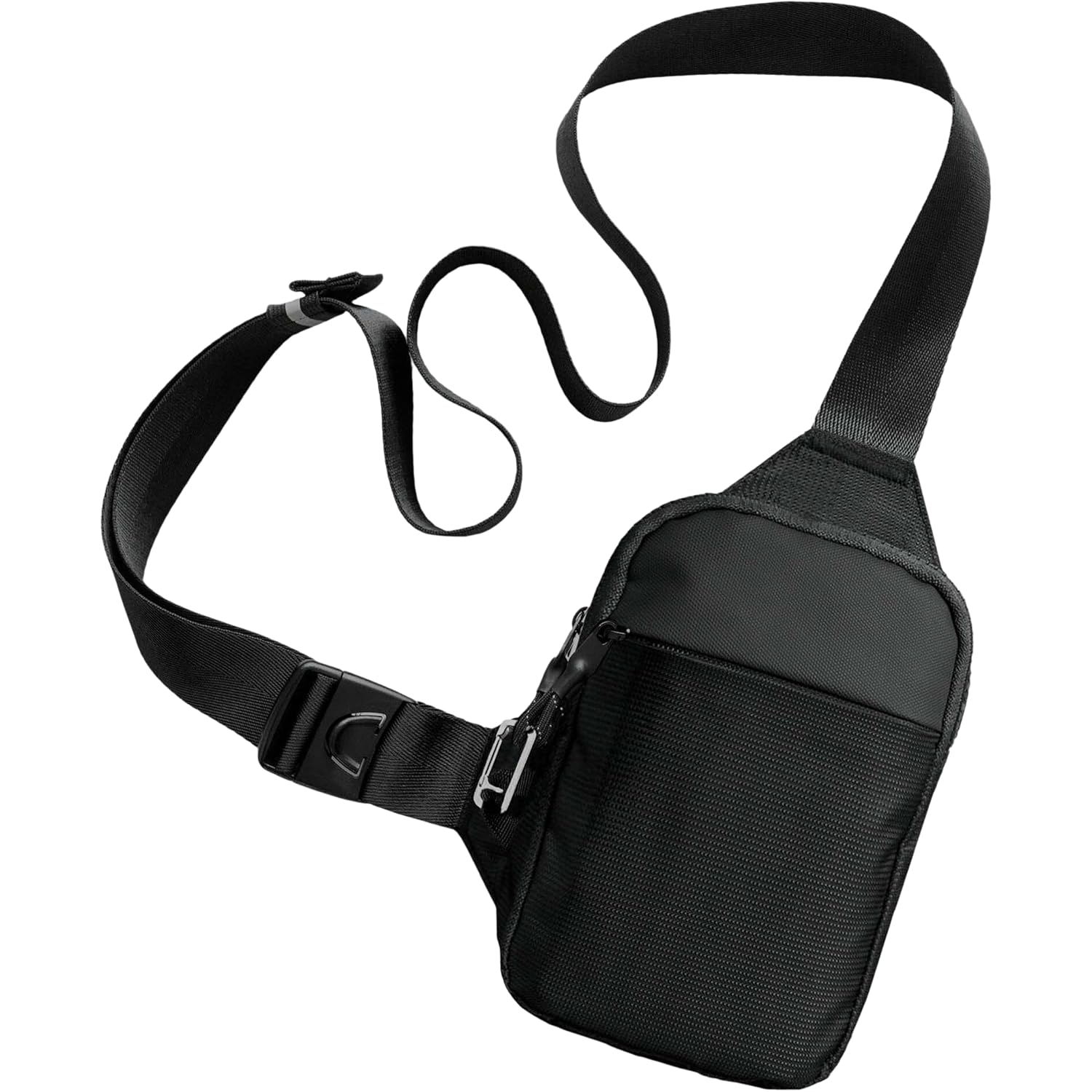 Travel Sling Bag For Men & Women - Small Water Resistant Crossbody Multipocket Chest Bag With Anti-Theft, Rfid Blocking & Adjustable Strap For Casual, Outdoor, Work, Gym Or Gift Ideas