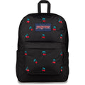 Jansport Superbreak Plus Fx Backpack - Work, Travel, Or Laptop Bag With Water Bottle Pocket - Surreal Sensations Black