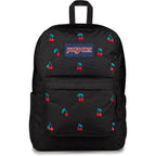 Jansport Superbreak Plus Fx Backpack - Work, Travel, Or Laptop Bag With Water Bottle Pocket - Surreal Sensations Black