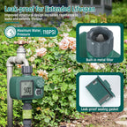 Sprinkler Timer: Programmable Hose Timer With Rain Delay/Manual/Automatic Watering System, Water Timers For Garden Hose, Digital Drip Irrigation For Yard Lawn Outdoor（1 Outlet）