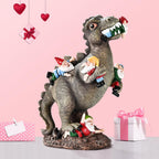 Garden Gnomes Statues Yard Decorations Outdoor Garden Decor, 14” Dinosaur Gnomes Garden Statues, Patio, Lawn Ornament, Gardening Gifts For Women For Housewarming