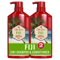 Old Spice Mens 2-In-1 Shampoo And Conditioner Set, Fiji, Coconut & Tropical Wood Scent, For All Hair Types, Healthier, Fuller, Moisturized Looking Hair, 21.9 Fl Oz Each, Twin Pack